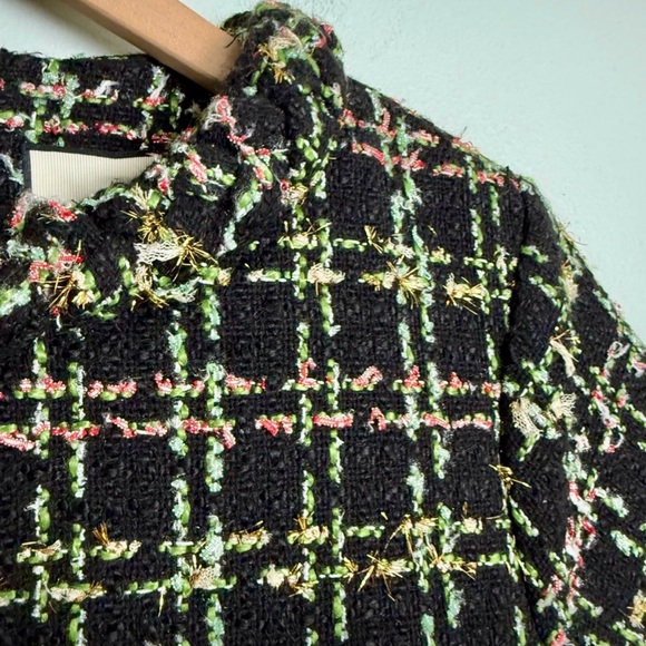 Tuckernuck Holly Tinsel Tweed Jackie Dress Sz M - Picture 8 of 11